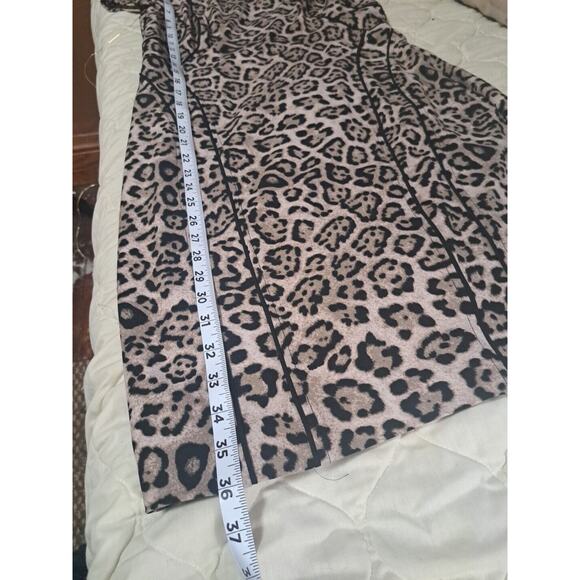 Victoria’s Secret Y2K Leopard Print Bodycon Cocktail Dress Size 8 Bodycon Fitted - Picture 8 of 8